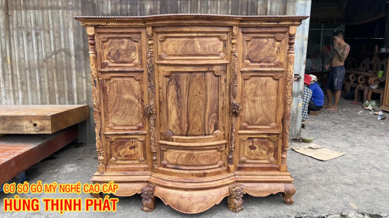 tủ thờ gỗ Cẩm Lai Kiểu Bụng Phệ